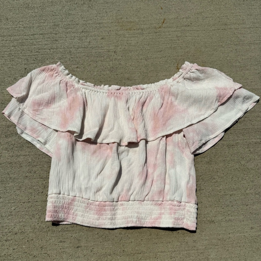 Pink Off The Shoulder Top Size: S